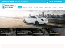 Tablet Screenshot of performanceautowerk.com